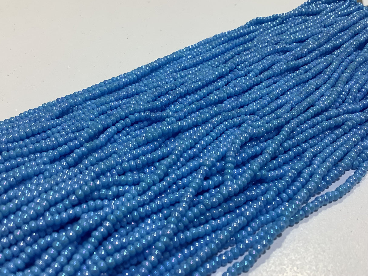 10/0 OP Baby Blue AB | Seed Beads