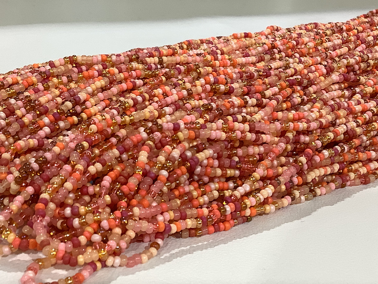 11/0 Peach Parfait Mix  | Seed Beads